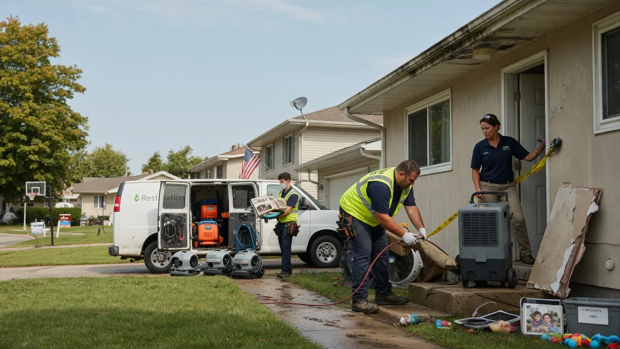 Water Damage Restoration in Portland, TX near me
